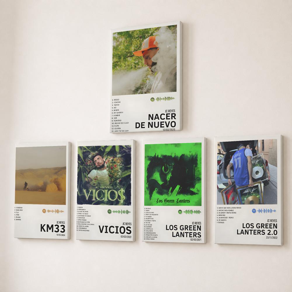 Canvas Wrap Ready - Lukisan Kaligrafi Penyanyi Jc R-Reyes HD