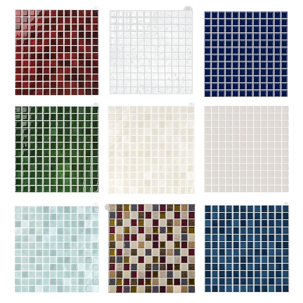 Ceramic Tile Blank - Stiker Dinding Keramik Perekat Sendiri Tahan