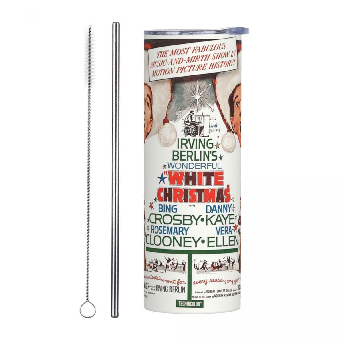 White Christmas - Bing Crosby, - Tumbler 20Oz White ulasan dan harga