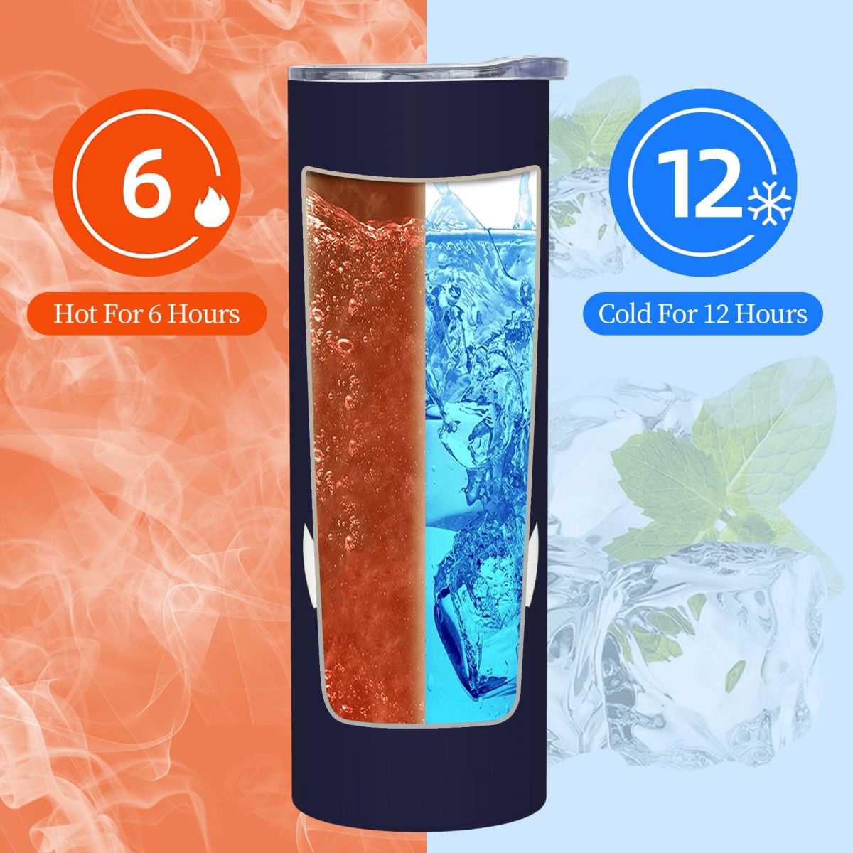 White Anchor On Navy Blu Tumbl - Tumbler 20Oz White ulasan dan harga