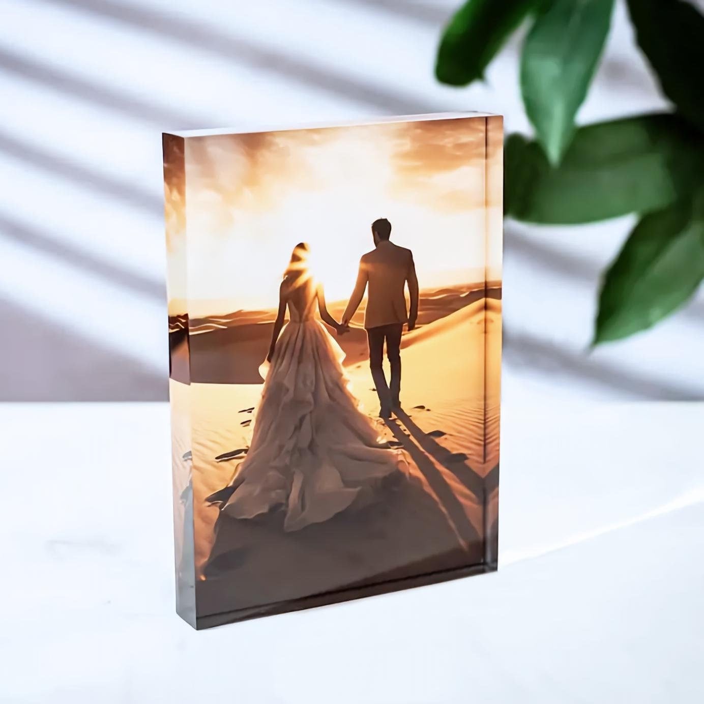 1 buah Blok Foto Akrilik Kusto - Photo Acrylic Block ulasan dan harga