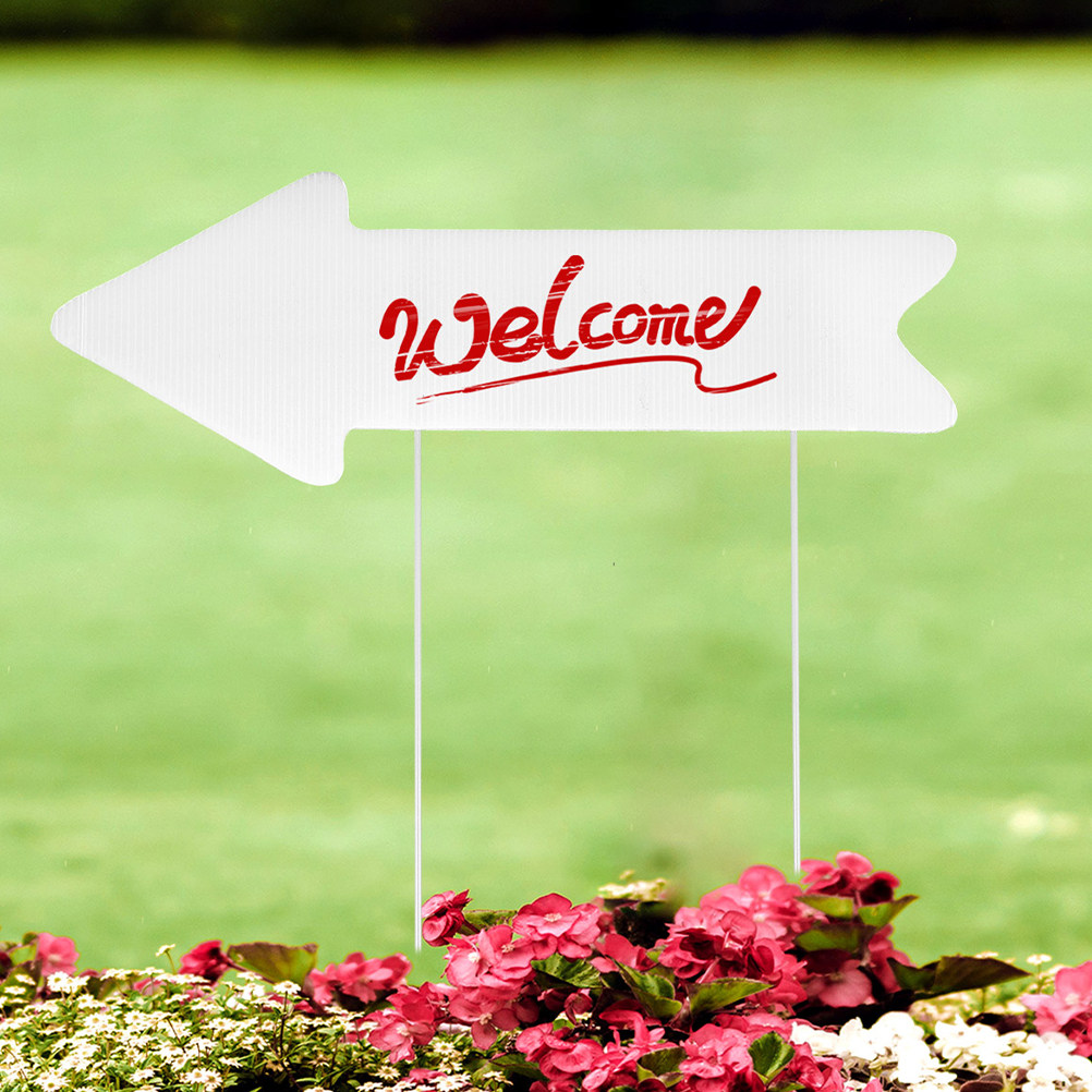 2 Buah Papan Tanda Halaman Ben - Yard Sign Blank ulasan dan harga