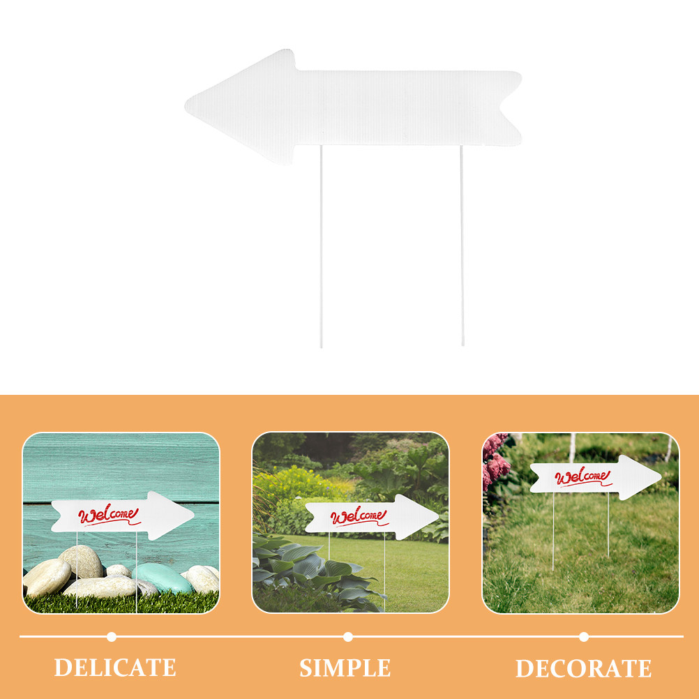 2 Buah Papan Tanda Halaman Ben - Yard Sign Blank ulasan dan harga