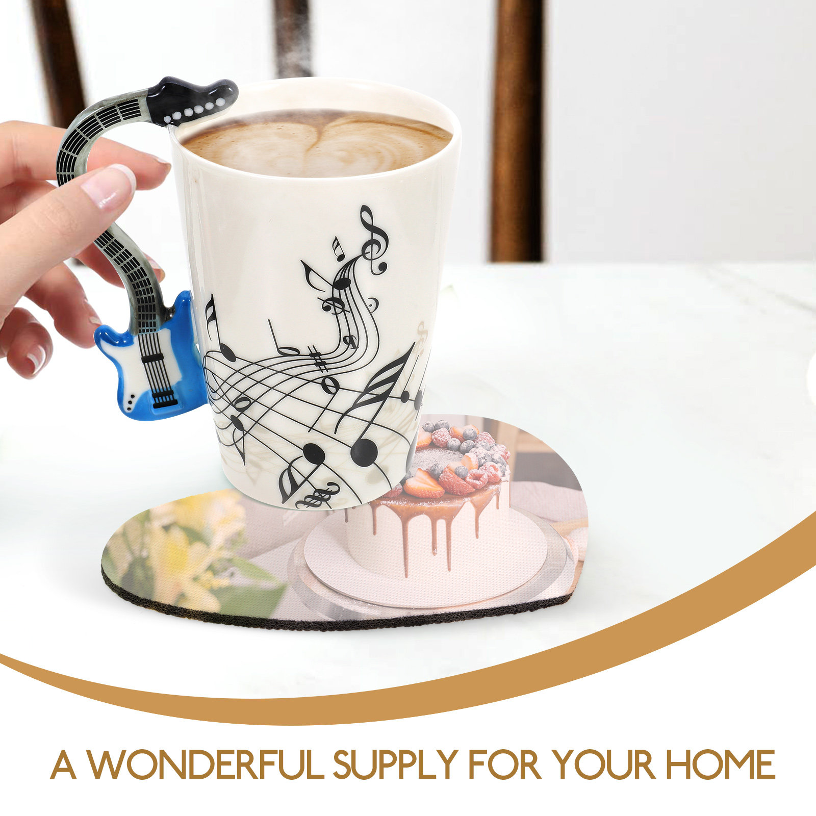 10 Buah Alas Gelas Sublimasi,  - Coaster Sublimation Blank ulasan dan harga