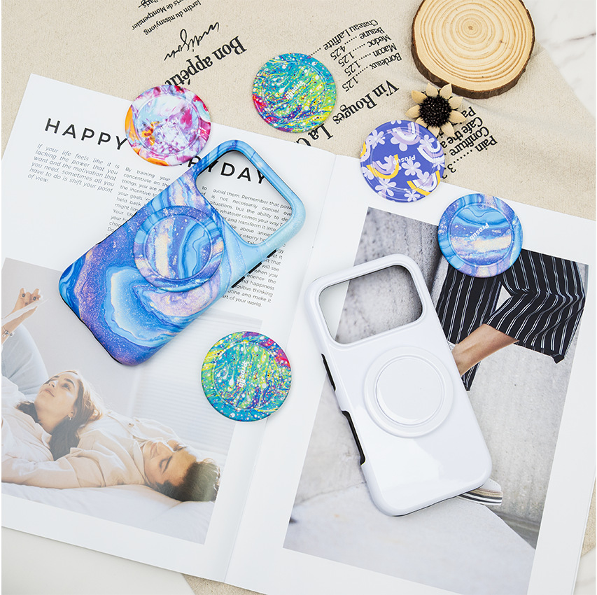 Fonlyu 5pcs Cincin Magnetik PC - Phone Case Blank Print ulasan dan harga