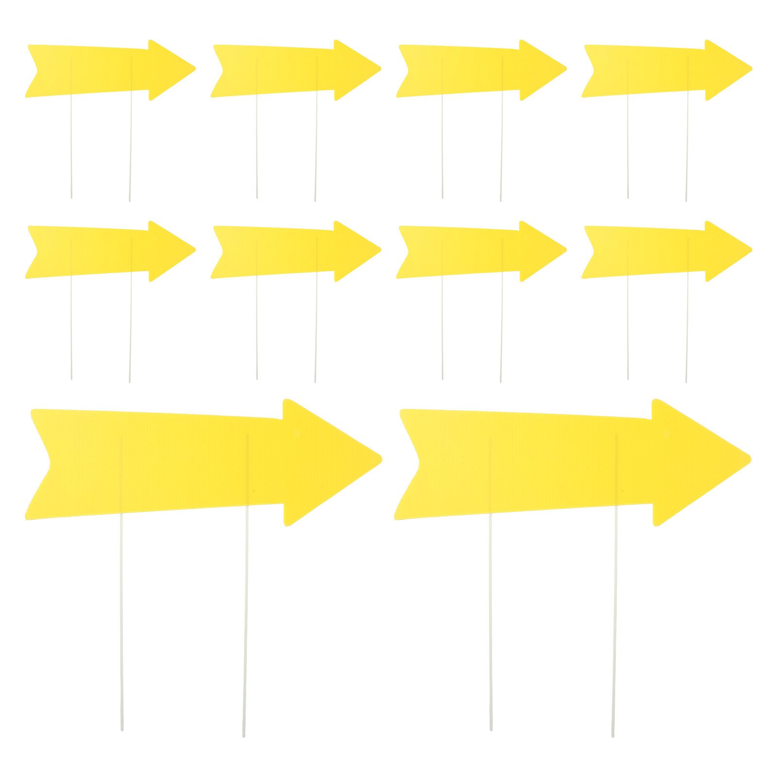 10 Buah Papan Tanda Panah Koso - Yard Sign Blank ulasan dan harga