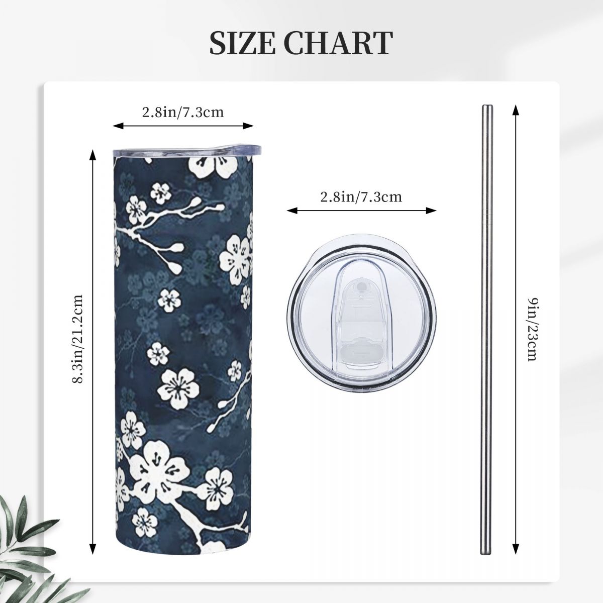 Tumbler Stainless Steel Motif  - Tumbler 20Oz White ulasan dan harga