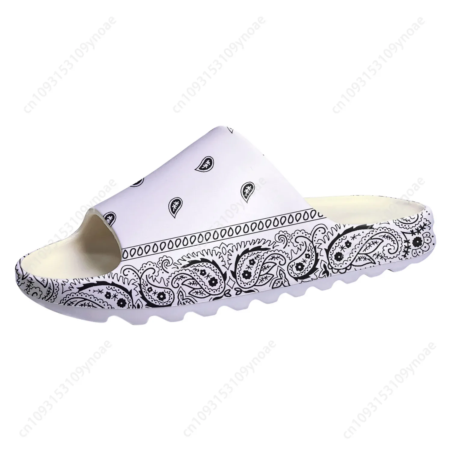 Bandana Paisley Sandal Sol Lem - Bandana Blank White ulasan dan harga
