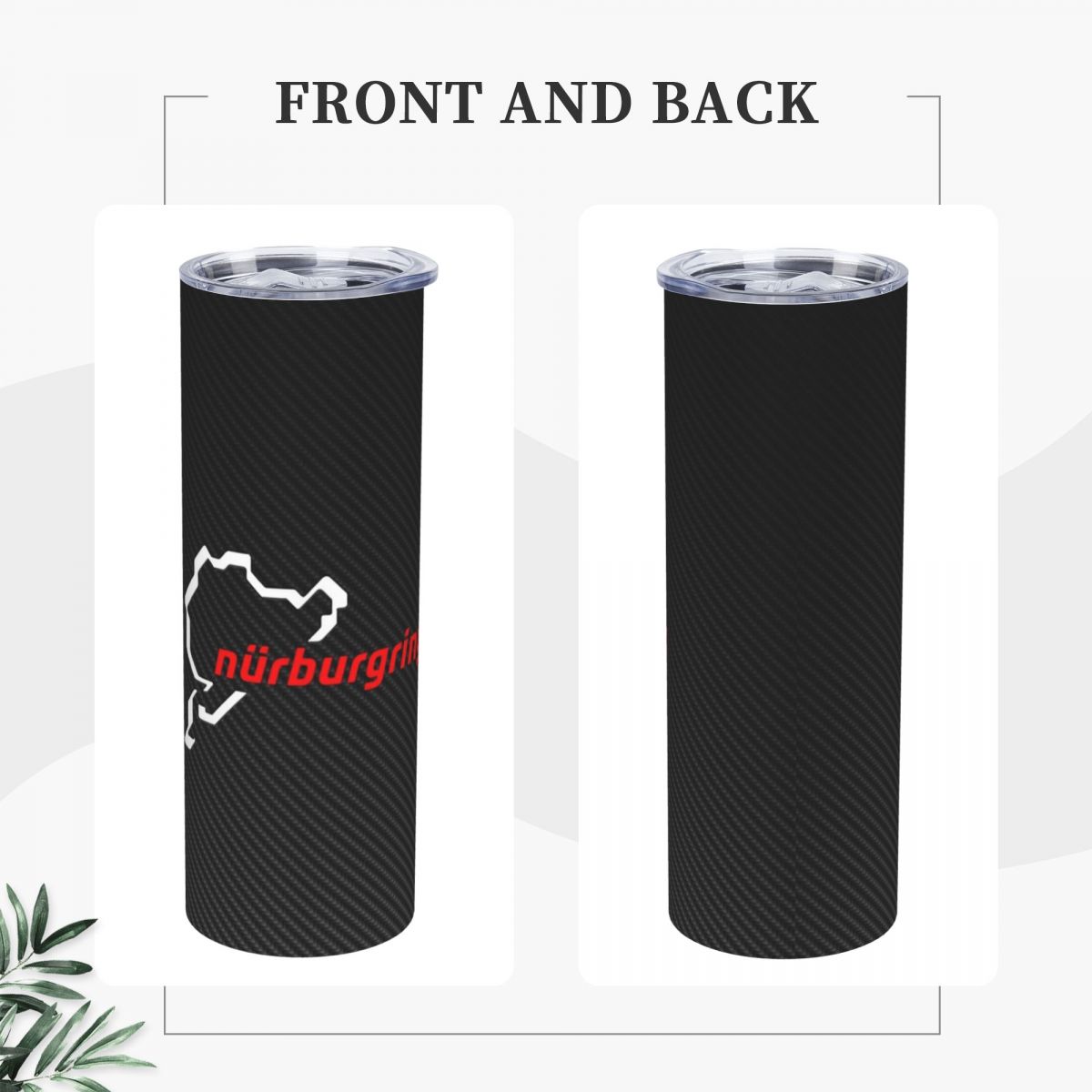 Nurburgring Serat Karbon Putih - Tumbler 20Oz White ulasan dan harga