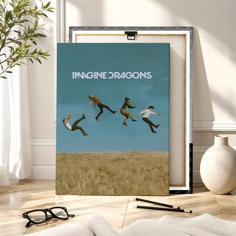 Lukisan Kaligrafi Band Rock I- - Canvas Wrap Ready ulasan dan harga